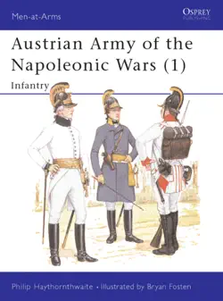 austrian army of the napoleonic wars (1) book cover image