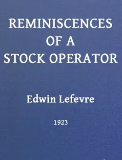 reminscences of a stock operator book cover image