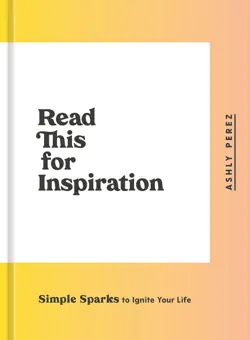 read this for inspiration book cover image