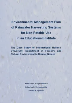 environmental management plan of rainwater harvesting systems for non potable use in an educational institute book cover image