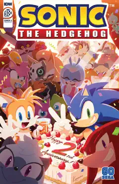 sonic the hedgehog annual 2020 book cover image