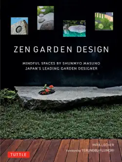 zen garden design imagen de la portada del libro