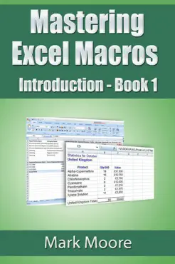 mastering excel macros: introduction book cover image