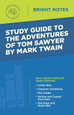 study guide to the adventures of tom sawyer by mark twain book cover image