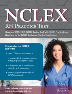 nclex-rn practice test questions 2018 - 2019 book cover image