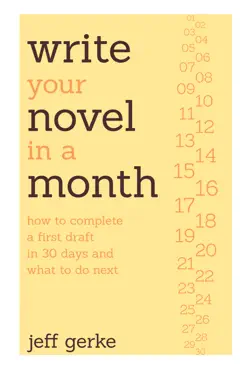 write your novel in a month book cover image