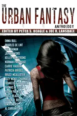 the urban fantasy anthology book cover image