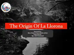the origin of la llorona book cover image