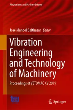vibration engineering and technology of machinery book cover image