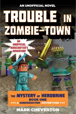 trouble in zombie-town imagen de la portada del libro