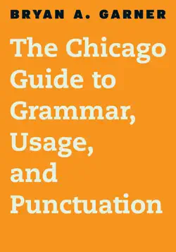 the chicago guide to grammar, usage, and punctuation book cover image