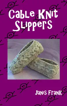 cable knit slippers book cover image