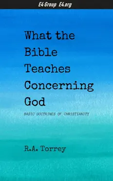 what the bible teaches concerning god book cover image