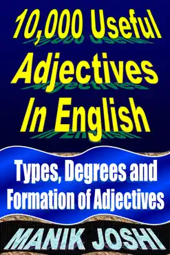 10,000 useful adjectives in english: types, degrees and formation of adjectives book cover image