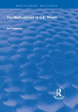 the methodology of g.e. moore book cover image
