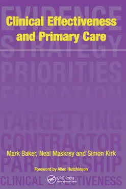 clinical effectiveness in primary care book cover image