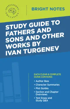 study guide to fathers and sons and other works by ivan turgenev imagen de la portada del libro