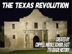 the texas revolution imagen de la portada del libro