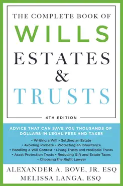 the complete book of wills, estates & trusts (4th edition) book cover image