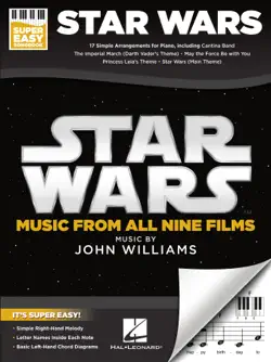 star wars - super easy songbook book cover image