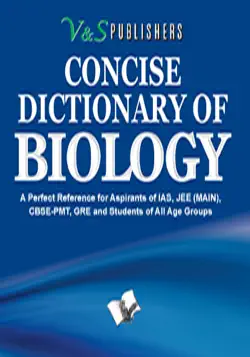 concise dictionary of biology book cover image