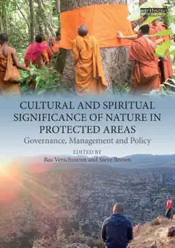 cultural and spiritual significance of nature in protected areas book cover image