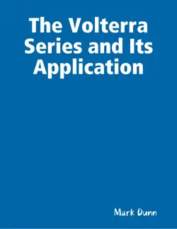the volterra series and its application book cover image