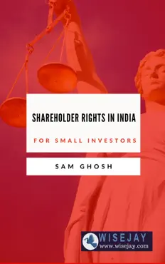 shareholder rights in india for small investors book cover image