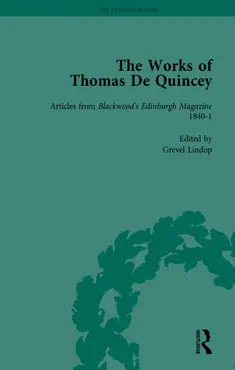 the works of thomas de quincey, part ii vol 12 book cover image