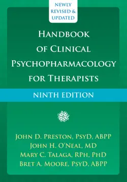 handbook of clinical psychopharmacology for therapists book cover image