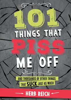 101 things that piss me off book cover image