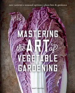 mastering the art of vegetable gardening book cover image