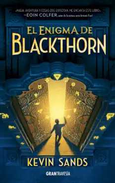el enigma de blackthorn book cover image
