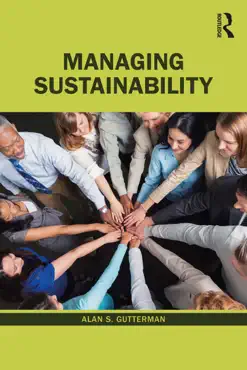 managing sustainability book cover image