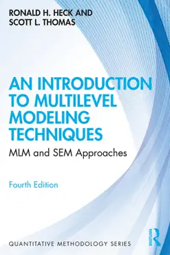 an introduction to multilevel modeling techniques book cover image