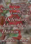 Comments on Nicanor Austriaco’s Essay (2018) "Defending Adam After Darwin" sinopsis y comentarios