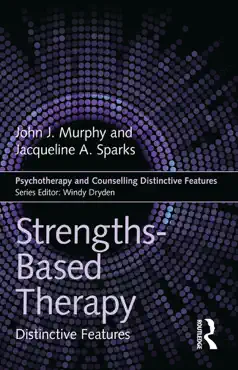 strengths-based therapy book cover image