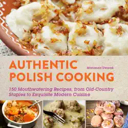 authentic polish cooking book cover image