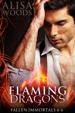 flaming dragons box set book cover image