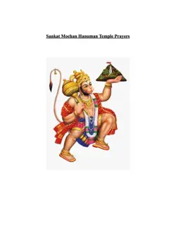 sankat mochan hanuman temple prayers book cover image