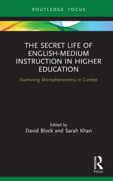 the secret life of english-medium instruction in higher education book cover image
