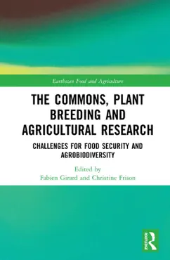 the commons, plant breeding and agricultural research book cover image