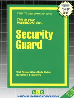 security guard book cover image