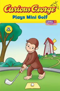 curious george plays mini golf book cover image