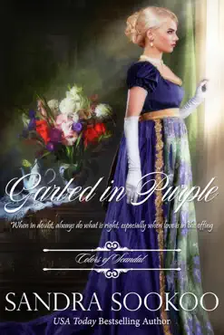 garbed in purple book cover image