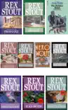 Rex Stout Nero Wolfe Series Collection 10 Books Set (1-10): Fer-De-Lance, The League of Frightened Men, The Rubber Band, Nero Wolf: The Red Box, Too Many Cooks, Some Buried Caesar, Over My Dead Body, Where There's a Will, Black Orchids, Not Quite Dead Enough.