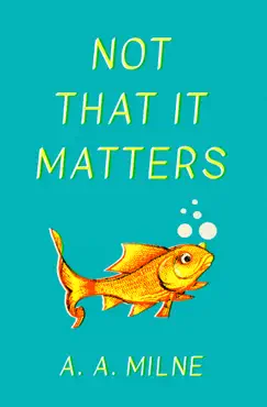 not that it matters book cover image