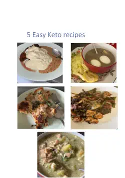 easy keto recipes book cover image