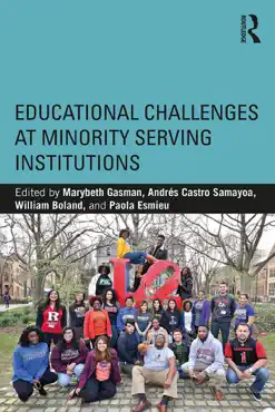 educational challenges at minority serving institutions book cover image
