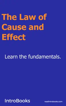 the law of cause and effect book cover image